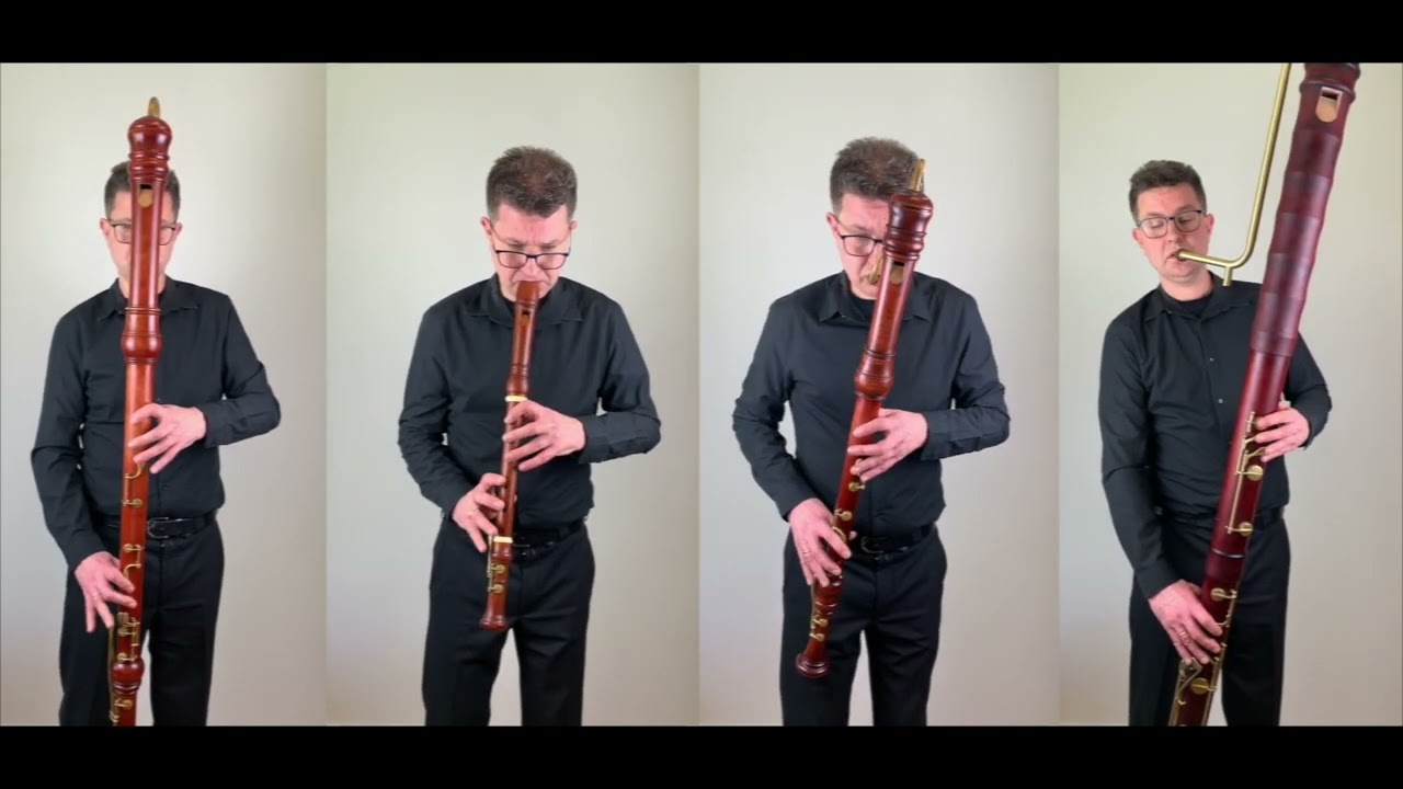 Bach: Contrapunctus 9 from The Art of the Fugue for Low Recorder Quartet