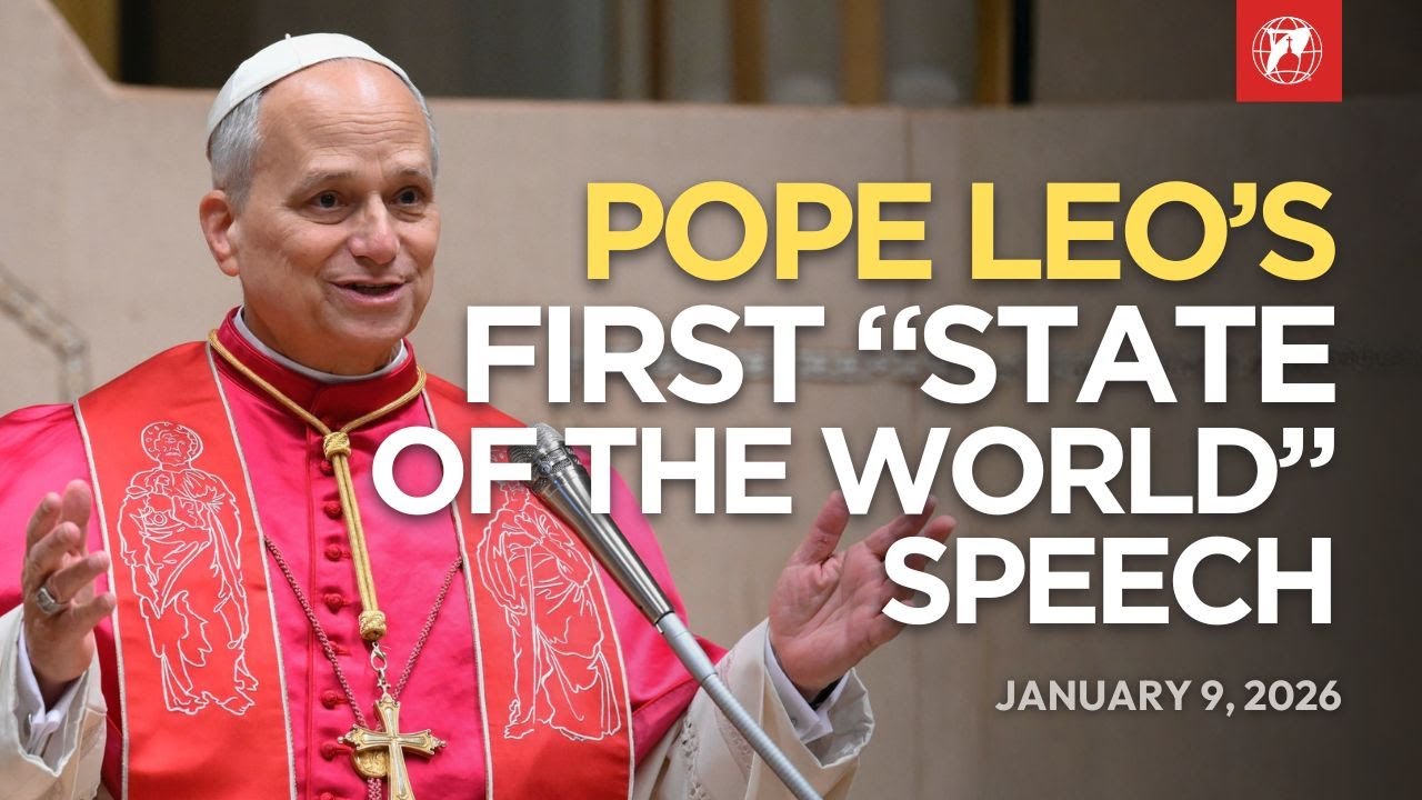 Full Speech: Pope Leo XIV's State of the World Address | English original audio | January 9, 2026