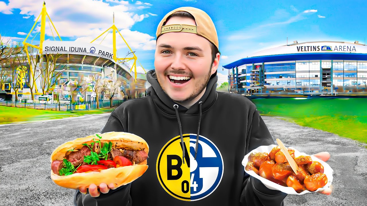 WER MACHT DAS BESTE STADIONESSEN ? Dortmund vs Schalke Stadionessen Showdown