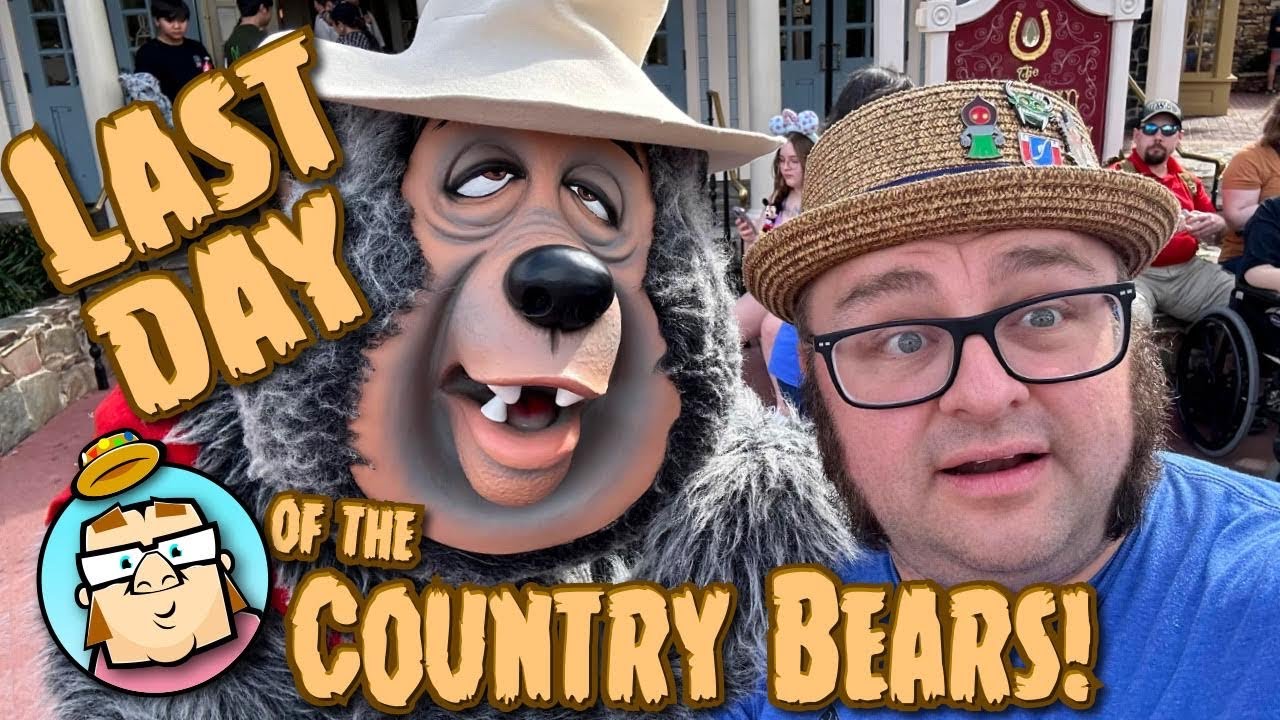 Final Day For Country Bears Jamboree Did Not Go As Expected!  Strange End to a Classic Show
