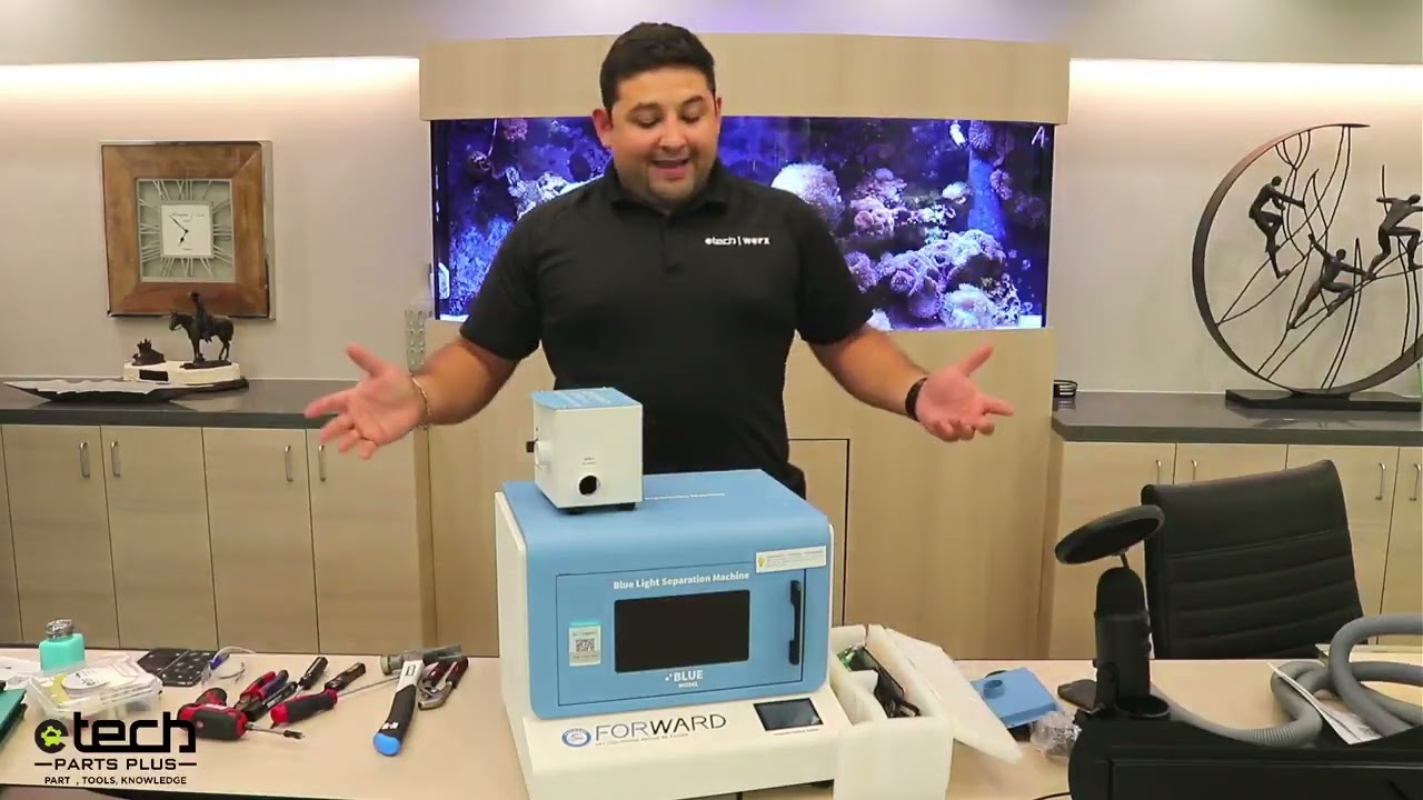 Unboxing the Forward Blue Laser Machine