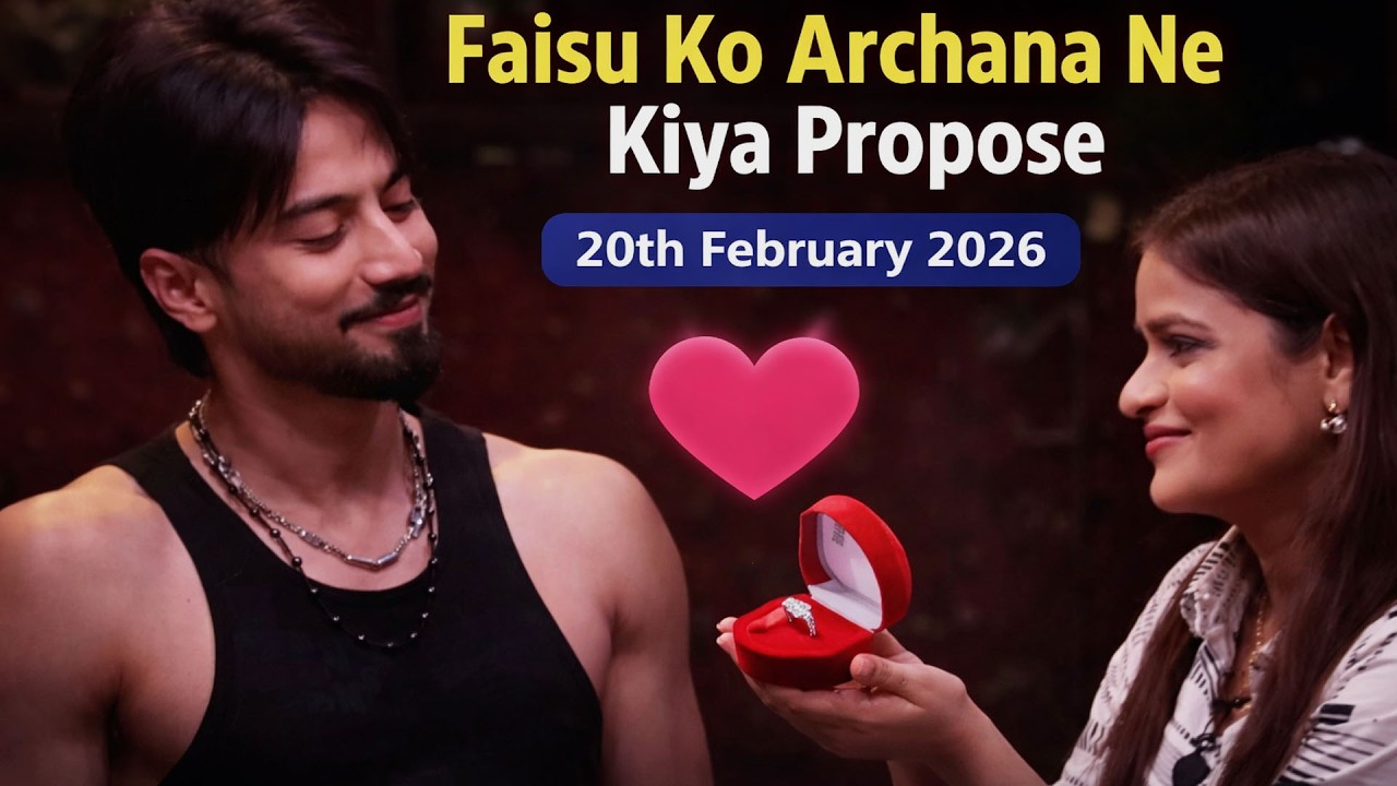 THE 50: MAHAL BANA OYO! 😱 Archana ne Faisu ko kiya Propose! 😍 20 Feb: Romance ya Lion ka Khel? 🚨