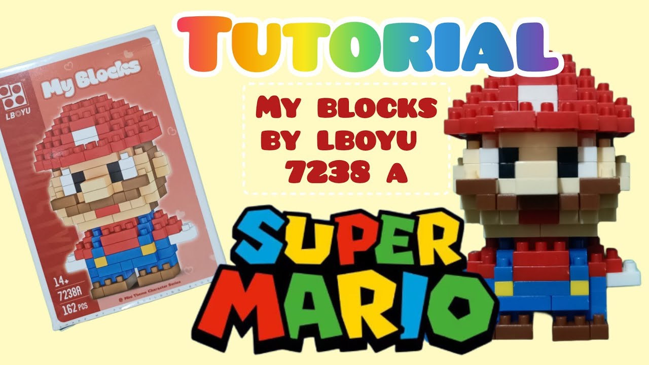SUPER MARIO BROS !! Tutorial merakit bricks step by step | My Blocks Mario | My Blocks LBOYU 7238 A