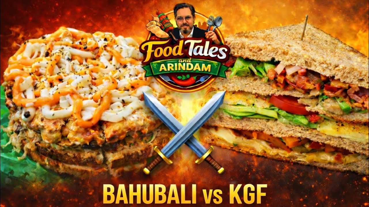 Bahubali v/s KGF Sandwich 😱 Who Wins This Epic Food Battle? | Mumbai Street Food 