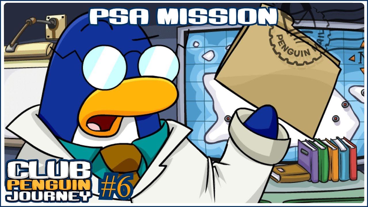 PSA Mission & Igloo Speedbuild [Club Penguin Journey]
