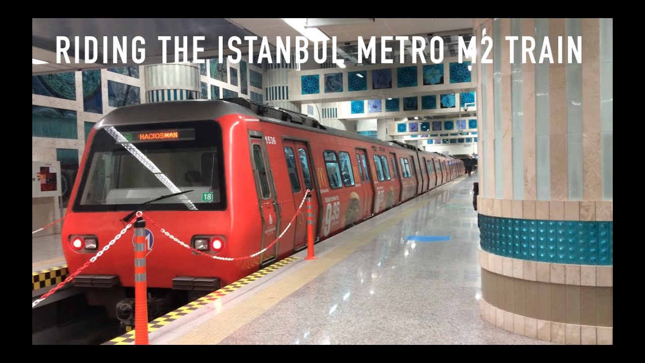 Riding the Istanbul Metro M2 Train