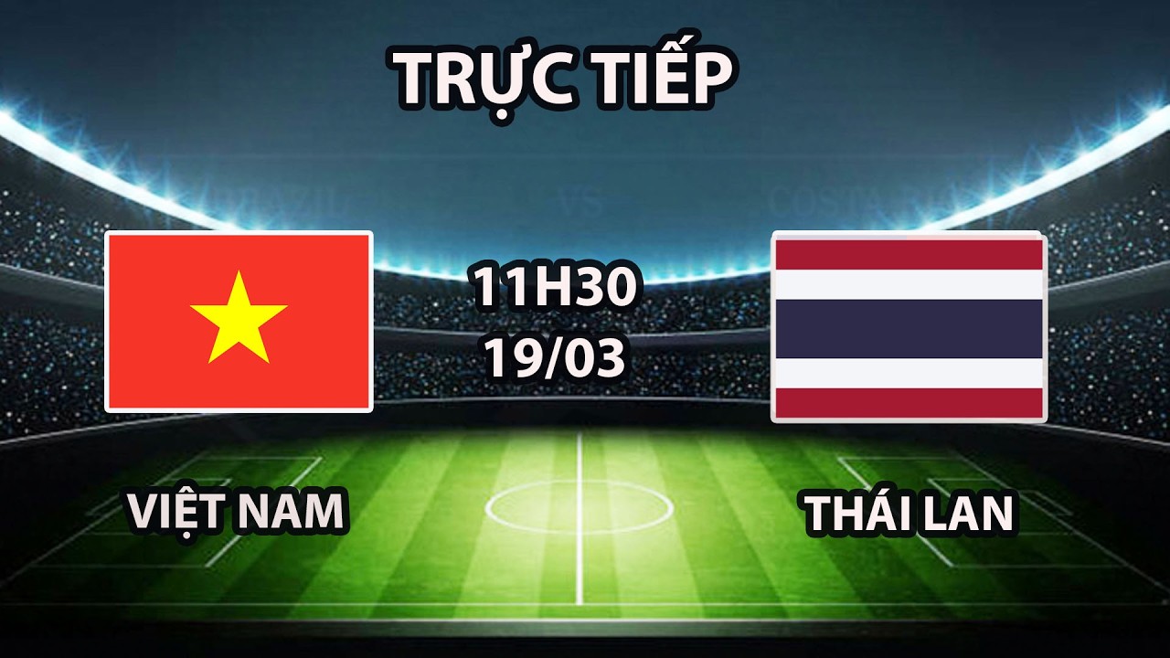 🔴U23 Việt Nam - U23 Thái Lan | U23 Châu Á | Trận Chiến Nghẹt Thở Khiến Đối Thủ Hoa Mắt