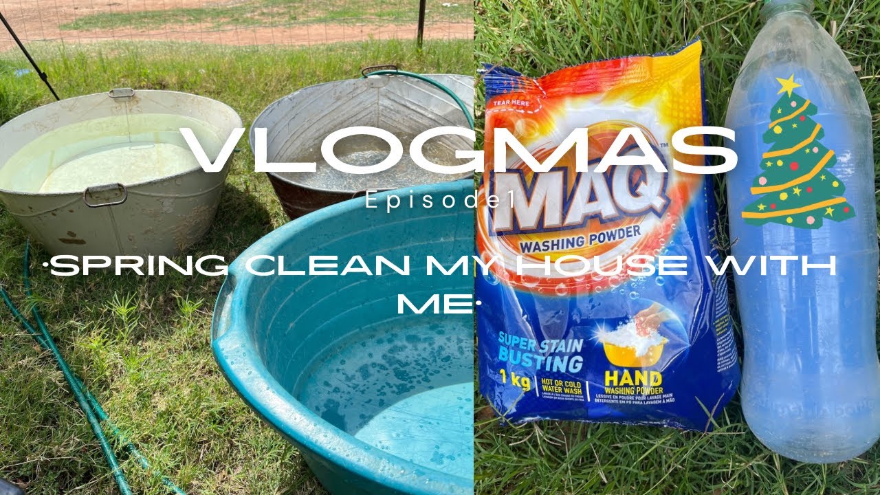 VLOGMAS Episode1|Deep clean with me|Festive Season Preparations