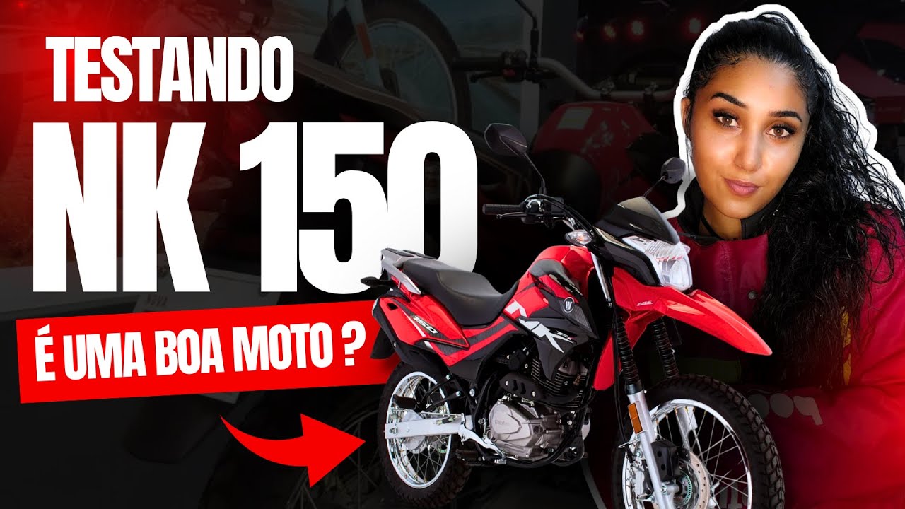 TESTEI A HAOJUE NK 150 - PRIMEIRAS IMPRESSÕES - VALE A PENA COMPRAR ?