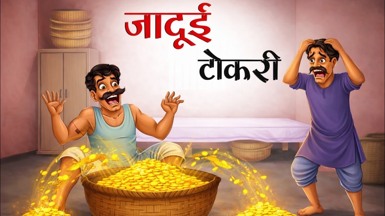 जादुई टोकरा । Hindi Kahaniya | Kahaniya | Bedtime Stories | हिंदी कहानियां