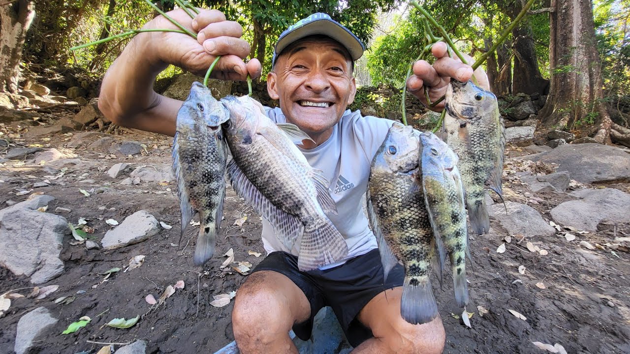 pesca en la posa la cañada río torola