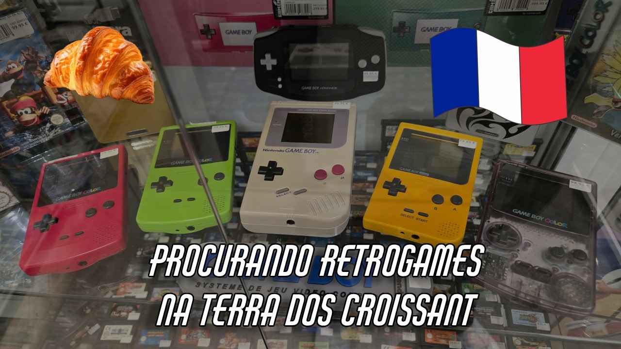 Será que tem loja boa de retrogames na França? (Lille)