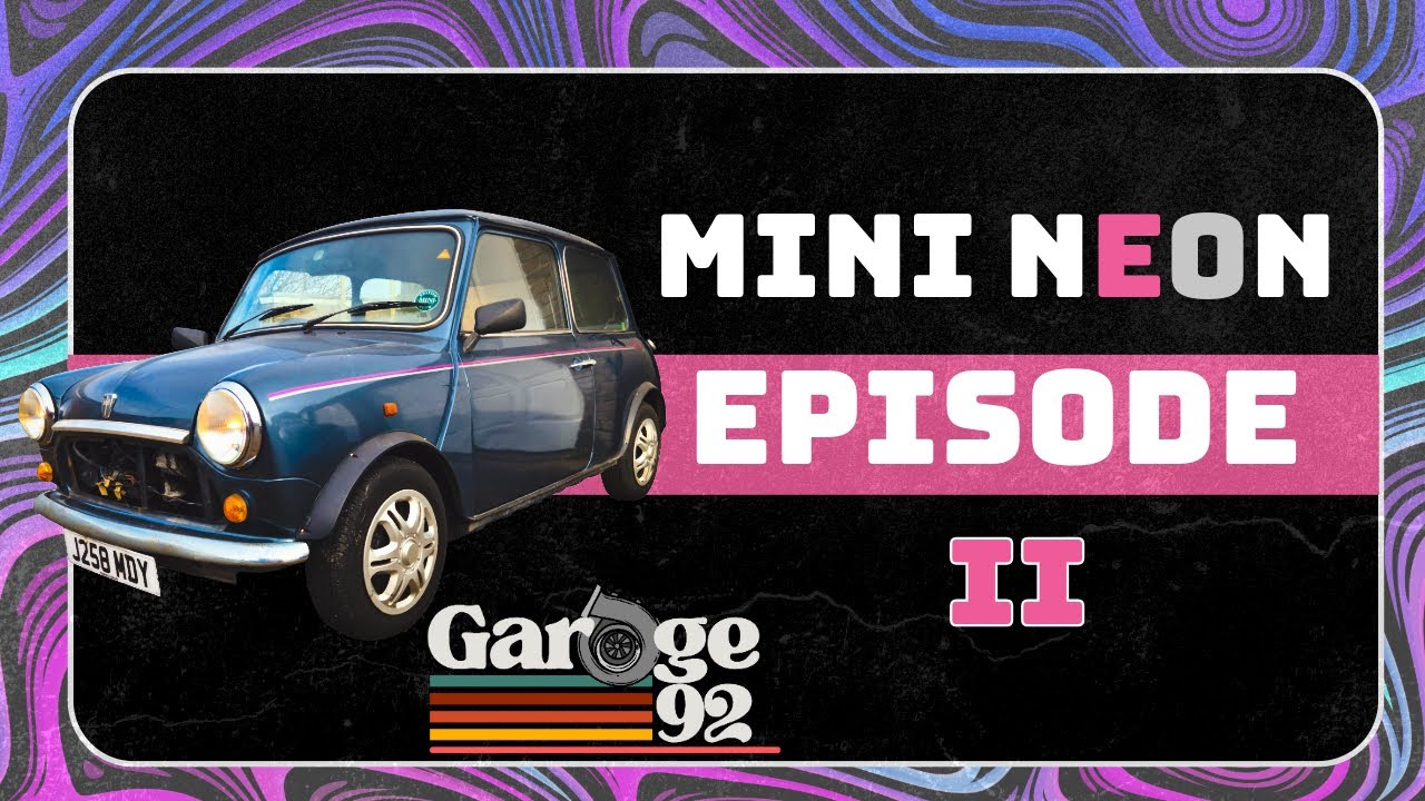 Garage find Classic Mini Neon....... Episode 2