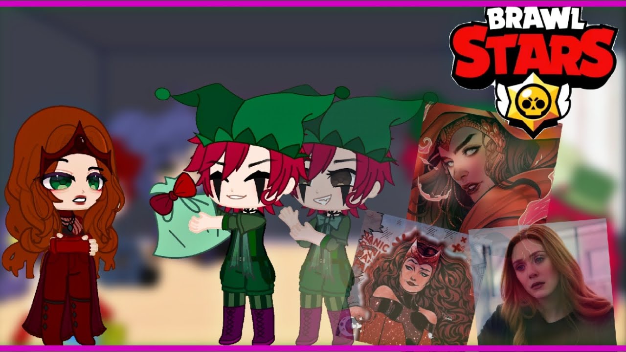 ✨️🧙‍♀️{(Brawl Stars reacting to Wanda Maximoff as the next member)}🧙‍♀️✨️ [Braw Stars x Marvel]