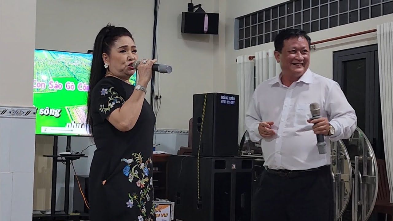 NSƯT PHƯỢNG HẰNG HÁT VỚI MỘT ANH HAI LÚA MIỀN TÂY QUÁ HAY 