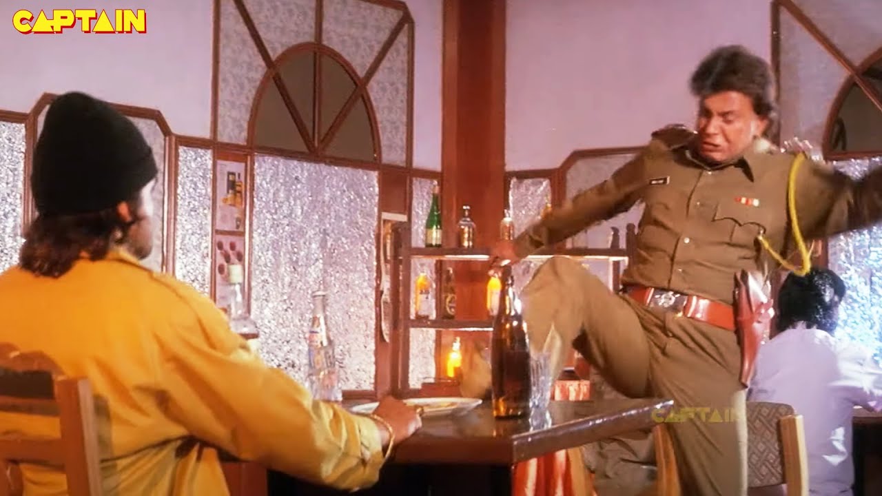वर्दी को खेल समझने वाले को ज्वाला मार देता है | मिथुन दा का जबतदस्त सीन