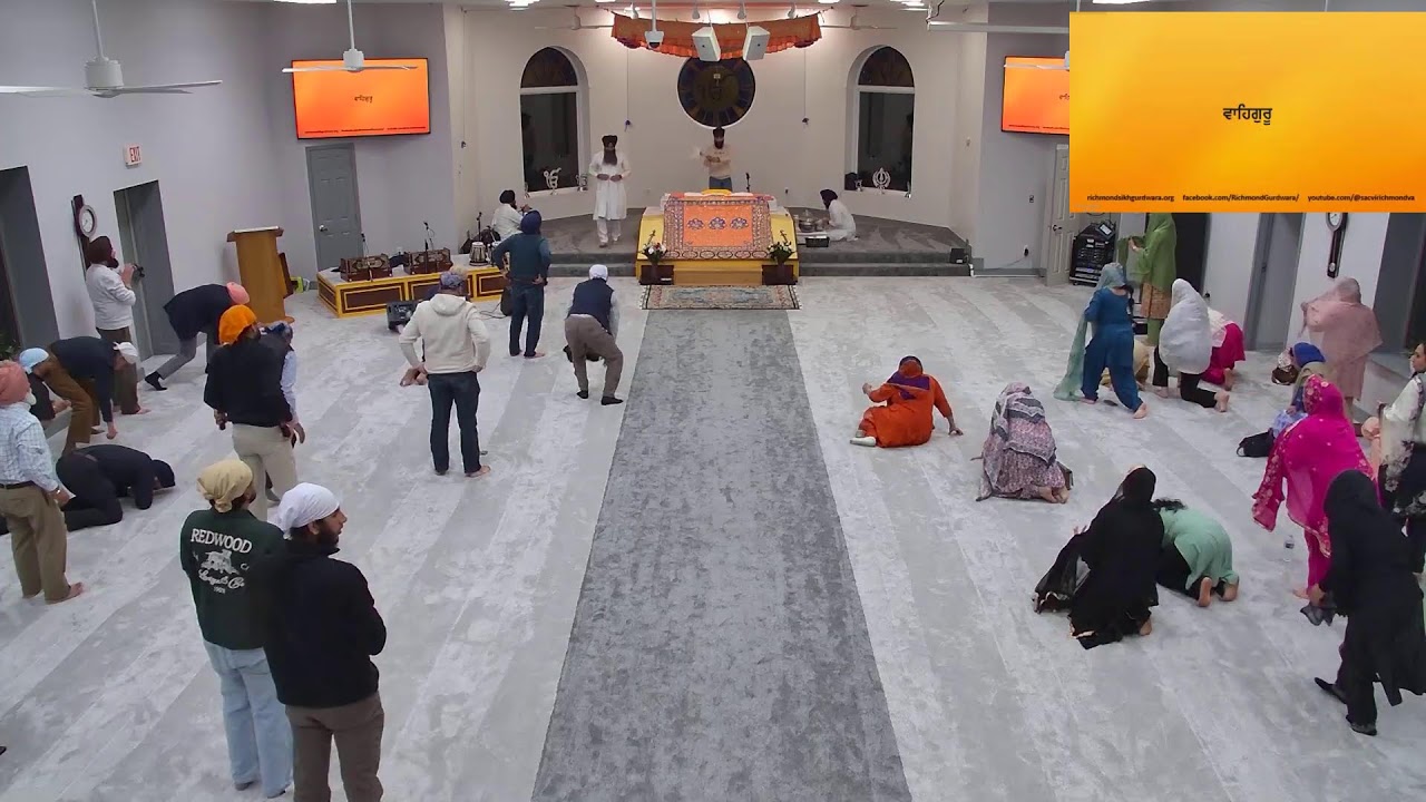 SACVI Richmond Gurudwara Sahib Diwan 03/04/26 diwan  kitrtan   diwan