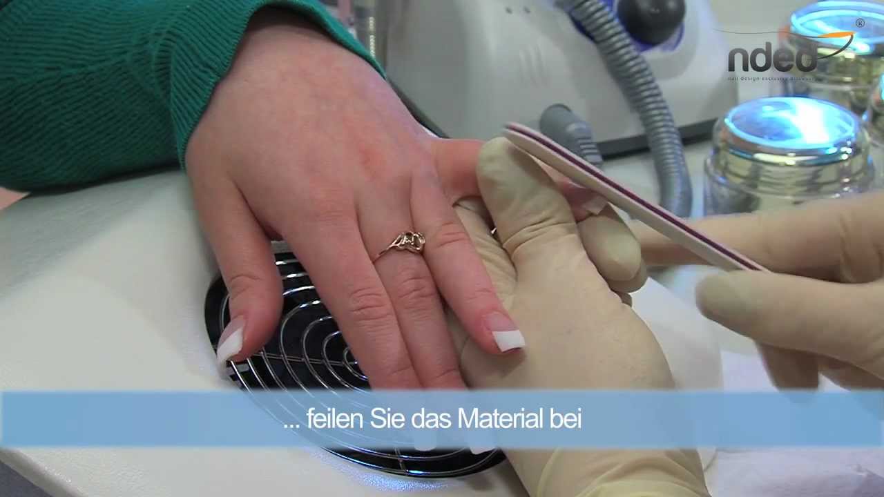 Acrylnägel Auffüllmodellage mit Acryl Powder Liquid | nded.de