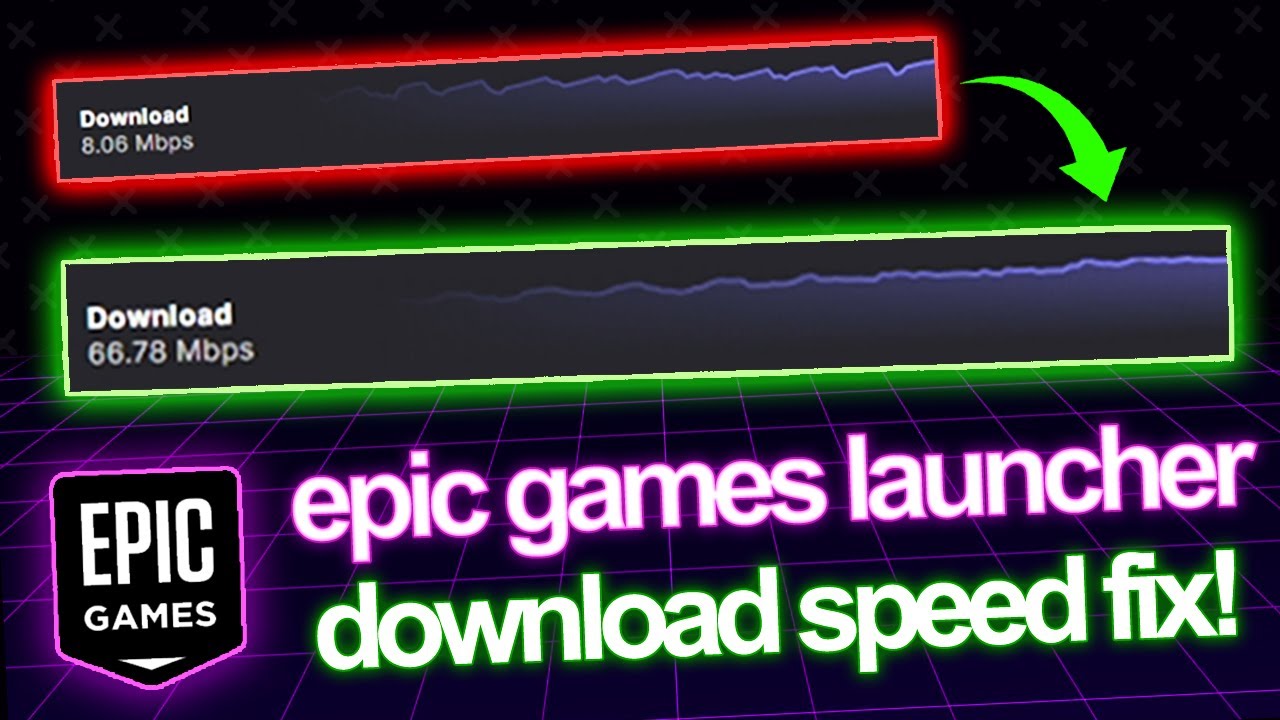 How to FIX Epic Games Slow Download and Update Speed... (2025)