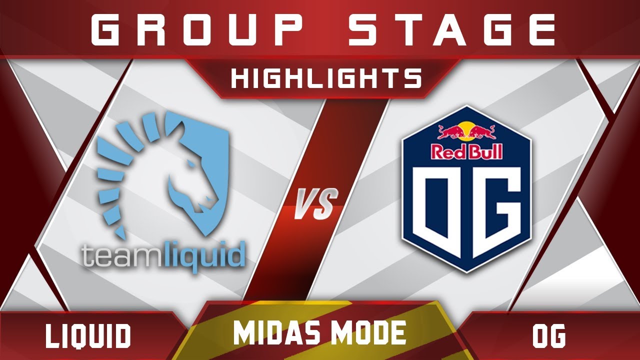 Liquid vs OG Midas Mode 2017 Highlights Dota 2