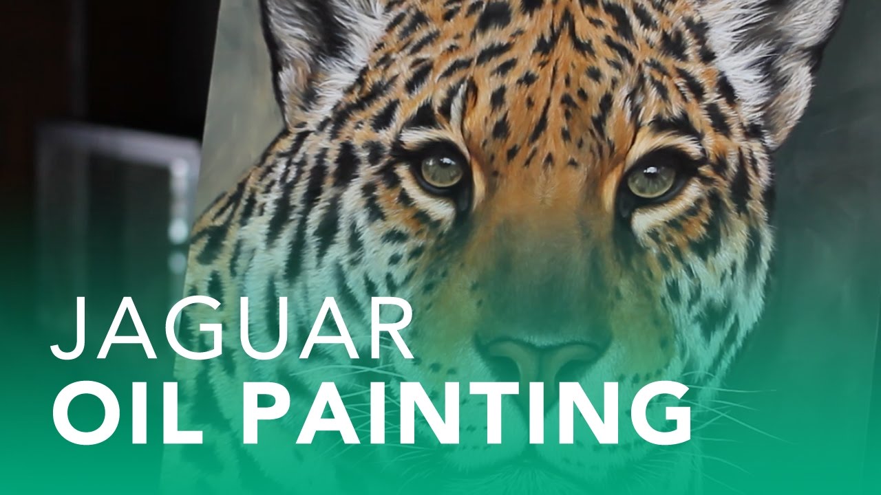 Oil Painting - Jaguar