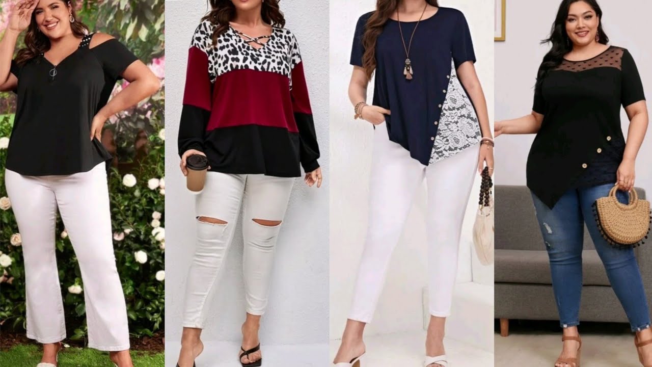 Ideas HERMOSAS con PANTALONES en tallas GRANDES