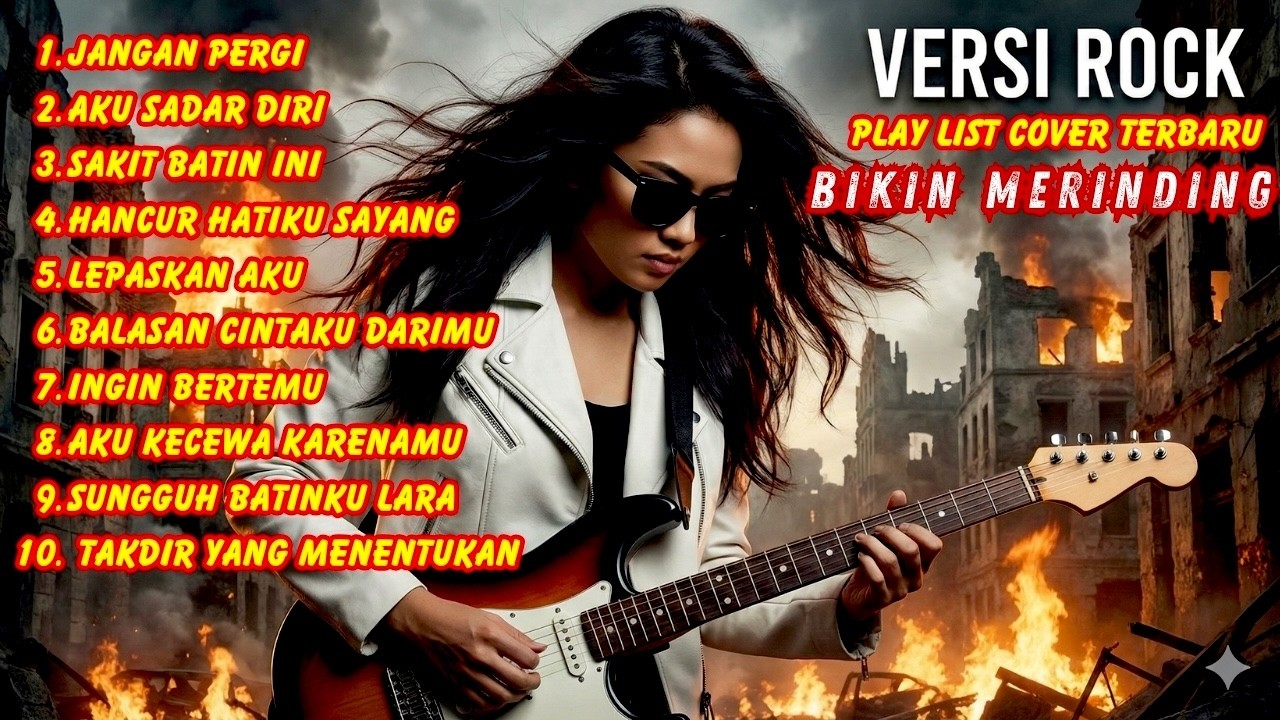💥BIKIN MERINDING ‼️ COVER ROCK TERBAIK | PAS BANGET BUAT YANG LAGI KERJA | SLOWROCK