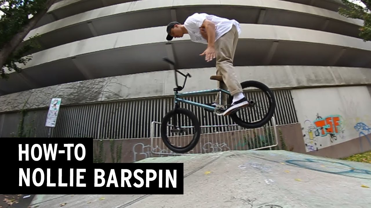 BMX How-to: Nollie Barspin Fahrschule