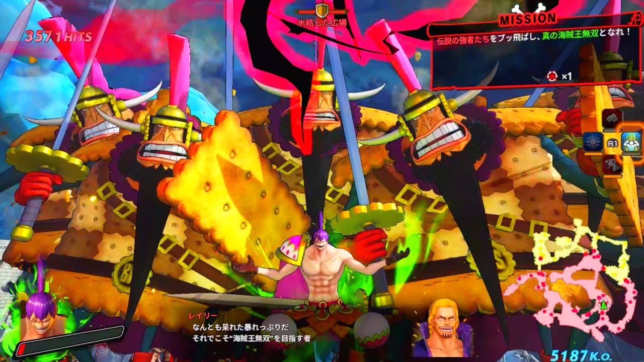 【海賊無双4】クラッカー兄貴の無敵アーマーが強すぎるw【One Piece Pirate Warriors 4】