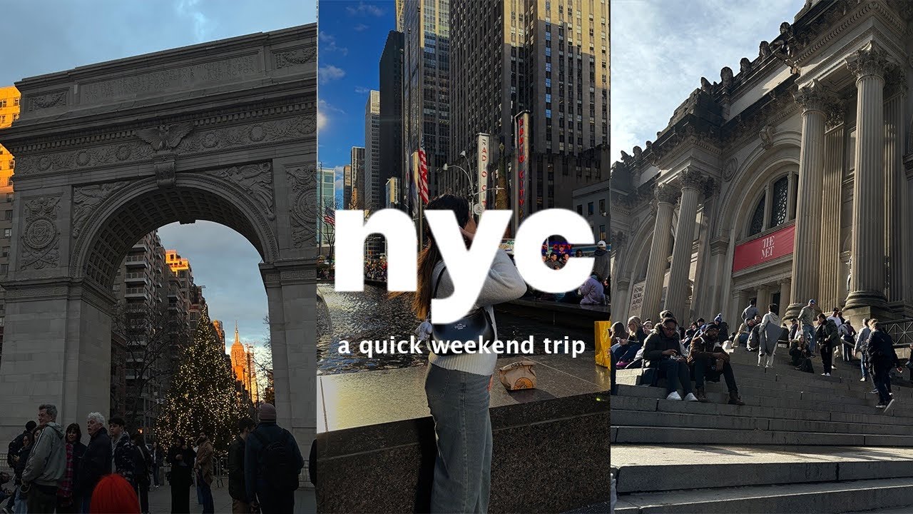 a quick trip to nyc