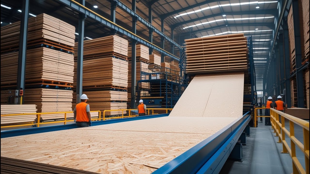 Comment c’est fait : Les Panneaux de Particules, 16 millions de tonnes de déchets de bois recyclés