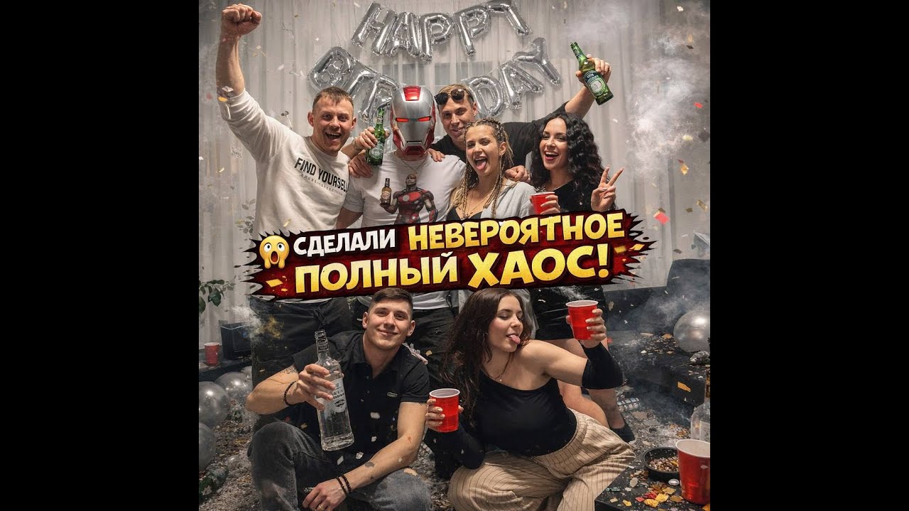 ВПИСКА. Мега Сюрприз. Полный ХАОС. Часть первая.