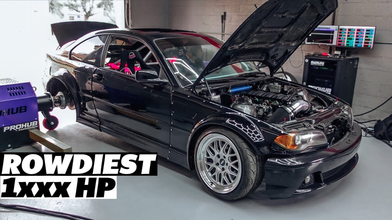 Rowdiest LS Swap/ZF5 BMW E46 To Hit The Dyno