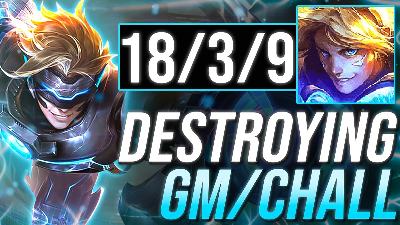 Dropping 18 Kills in GM/Challenger Like Its Nothing | Full Ezreal Gameplay