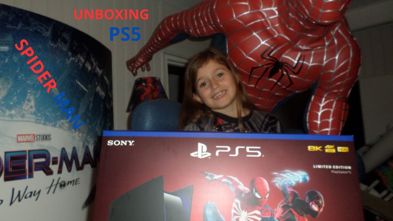 UNBOXING PS5 ÉDITION LIMITÉE SPIDER-MAN 2 FR