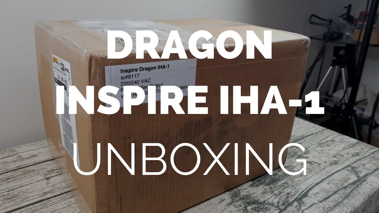 Unboxing: Moon Audio Dragon Inspire IHA-1 Tube Headphone Amplifier