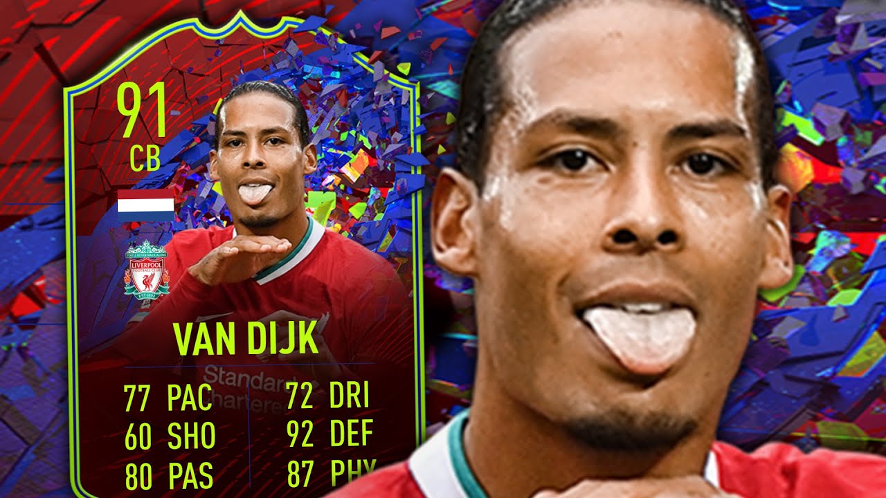 FIFA 21 RECORD BREAKER VAN DIJK 91 PLAYER REVIEW