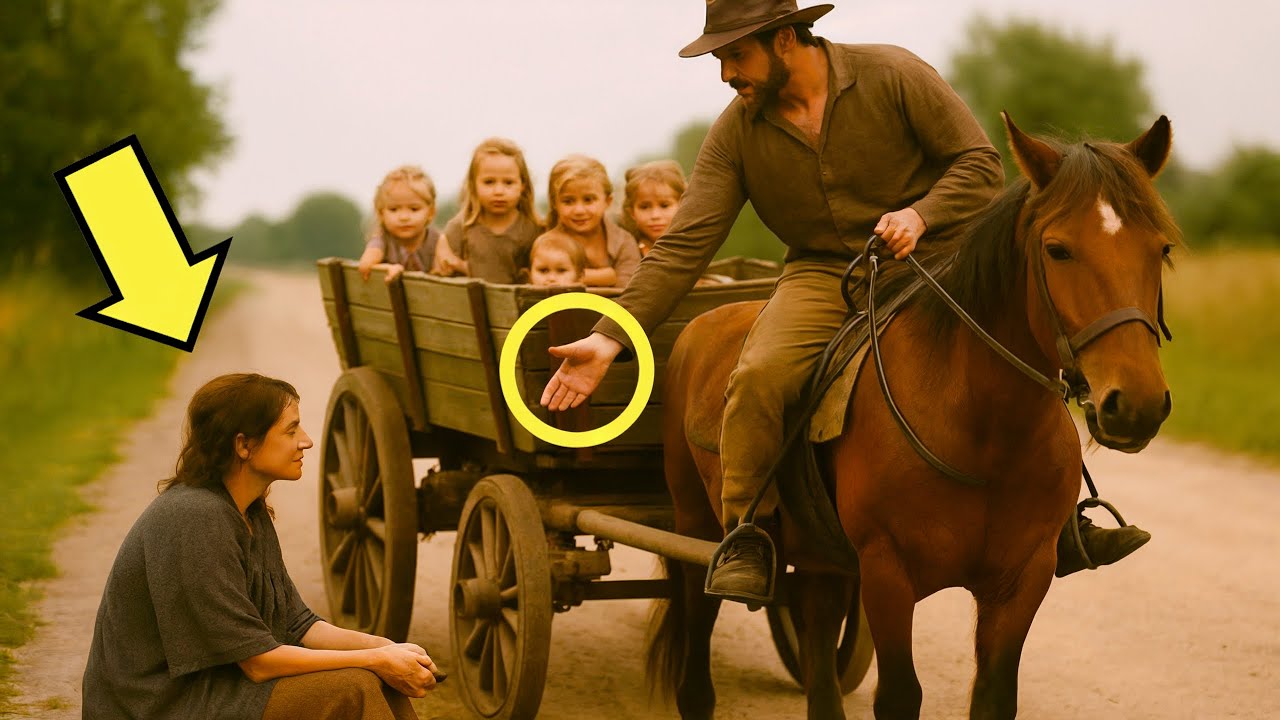 HAI BISOGNO DI UN TETTO… E IO DI UNA MADRE PER LE MIE FIGLIE… VIENI CON ME, DISSE IL CONTADINO