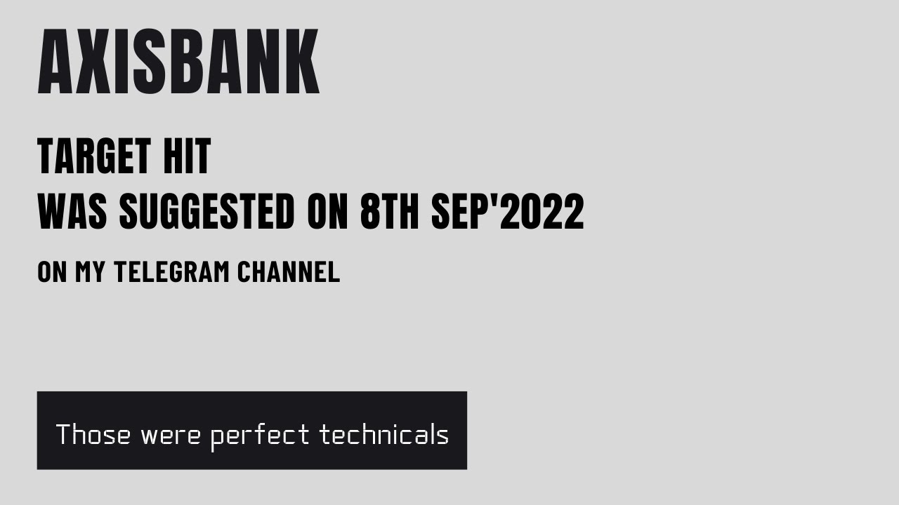 AXISBANK || TECHNICAL ANALYSIS || HYIT || TradingView