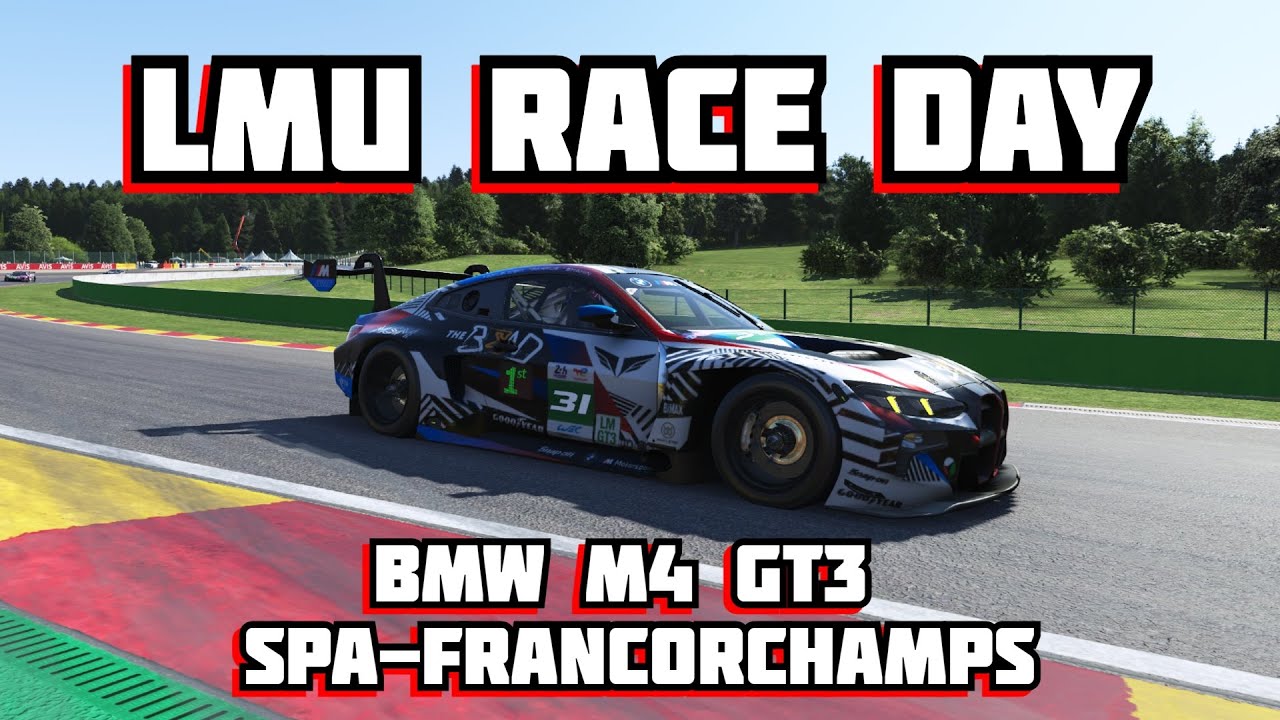Testing the BMW M4 LMGT3 in Le Mans Ultimate - Daily Race Split 1 at Spa-Francorchamps