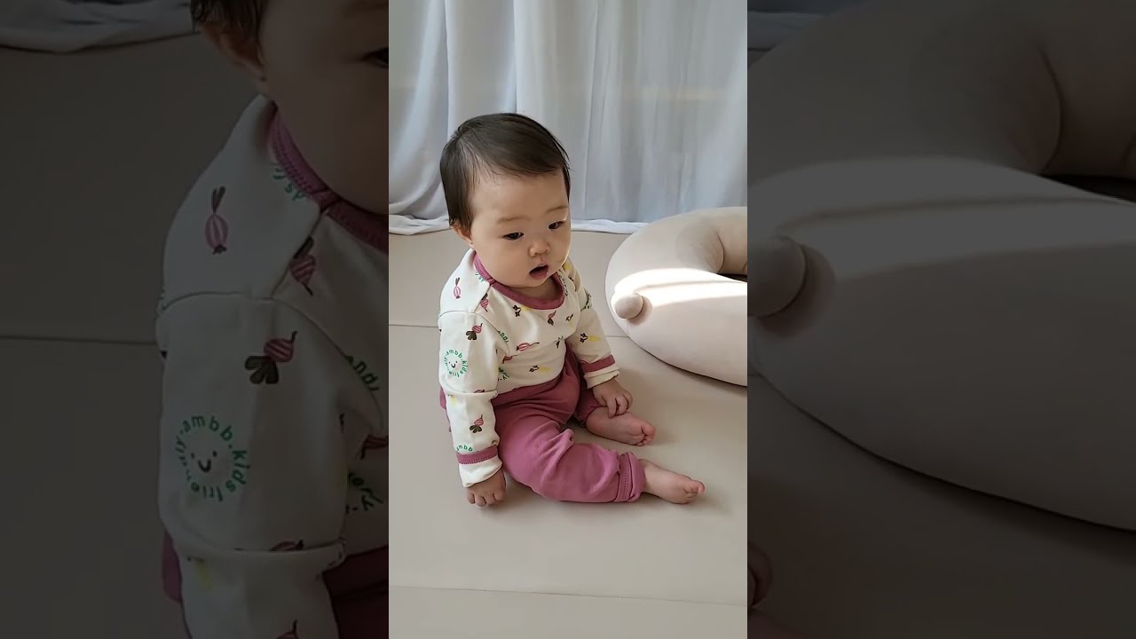 Юнджи, наслаждайся солнышком ♡ #koreanbaby live