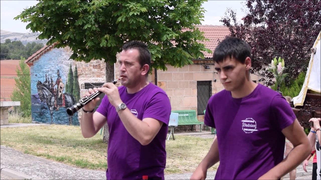 Procesión de San Juan. Mambrillas de Lara (Burgos) 23 de Junio de 2019