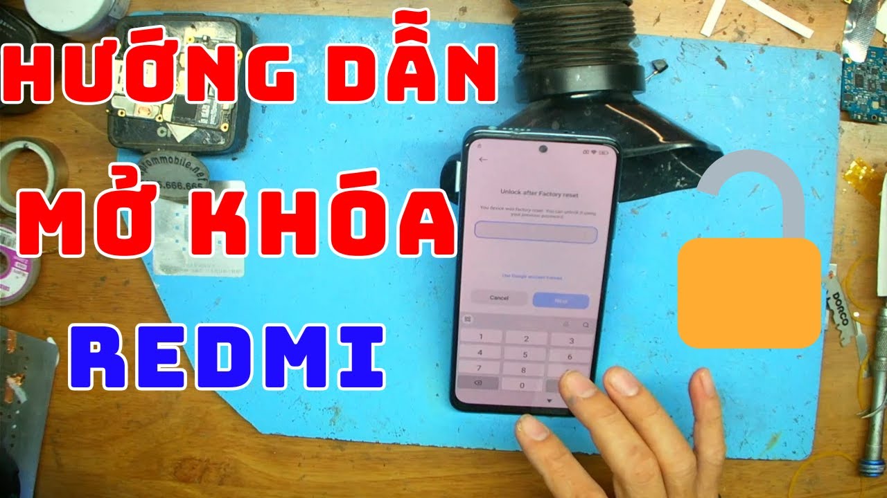 Hướng dẫn mở khóa tài khoản google xiaomi mới nhất ,miui 13 miui 14