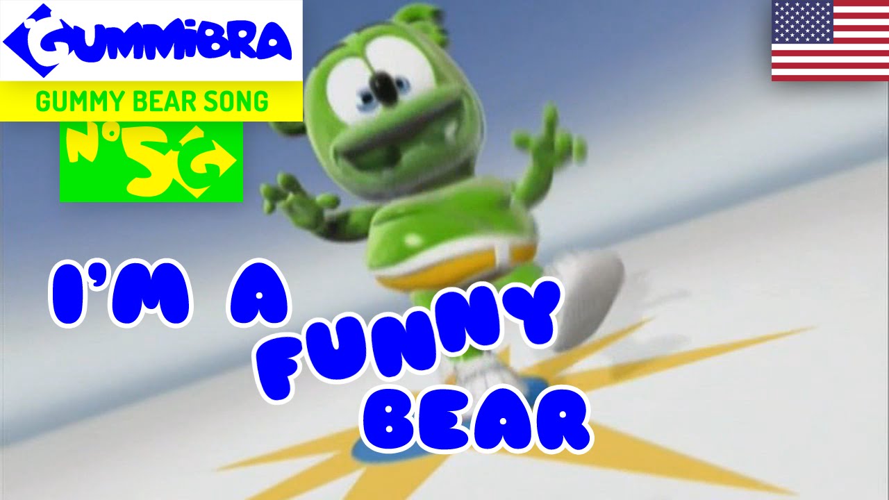 I'm A Funny Bear ~ Gummy Bear Song Remake ~ Vers&atilde;o em Ingl&ecirc;s (Refeita)
