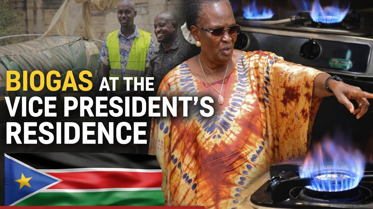 Flexi Biogas at South Sudan Vice President's Residence | Clean Cooking Milestone