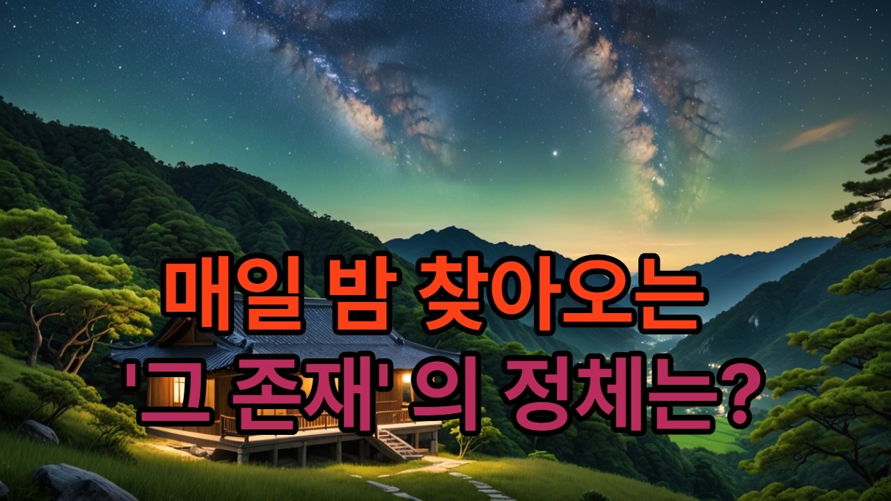 밤마다 찾아오는 정체는?