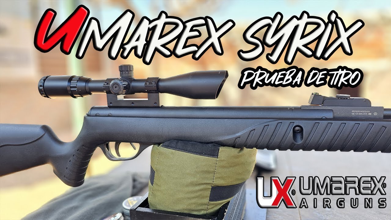 UMAREX SYRIX PRUEBA DE TIRO COMO FUNCIONARA? @carabinasmontevirgen2020