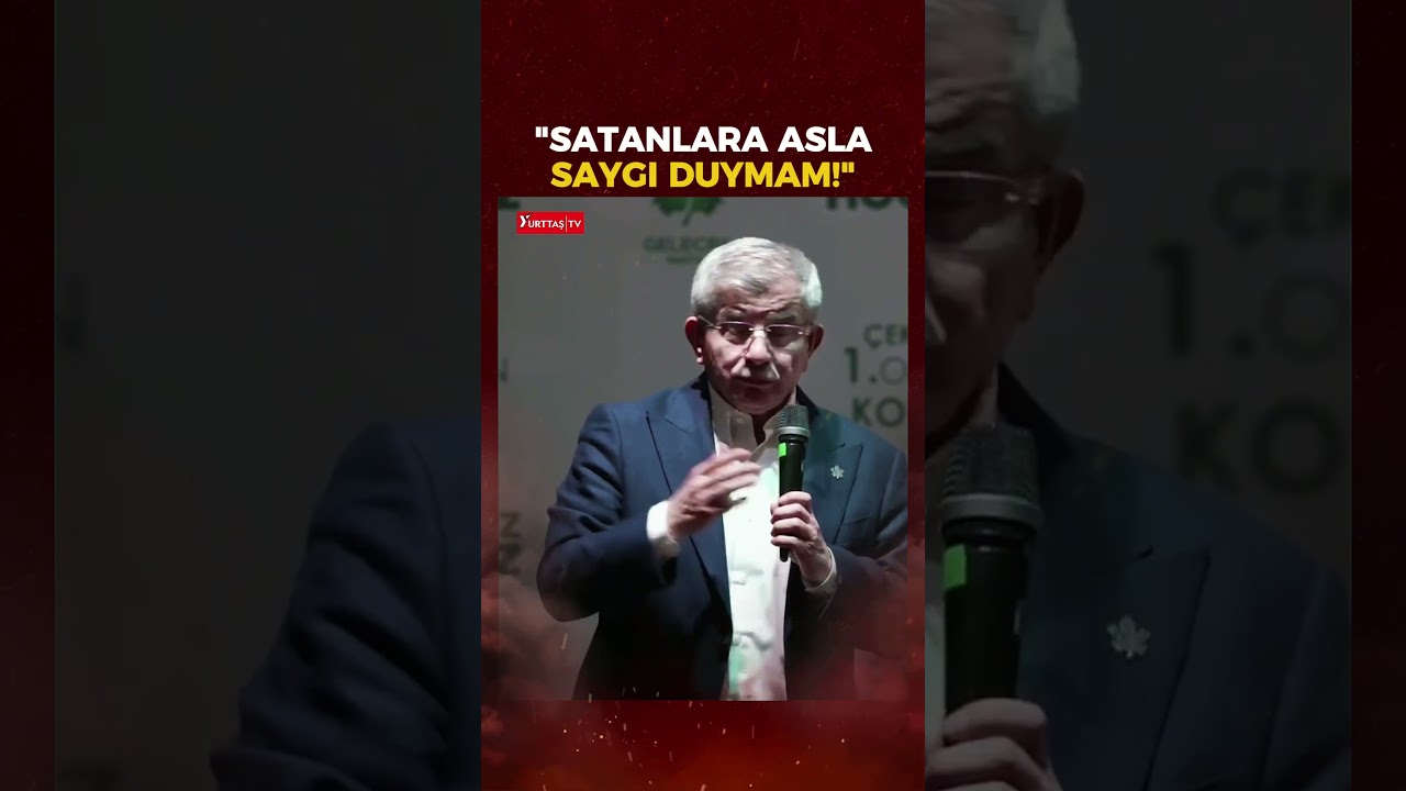 Ahmet Davutoğlu: Yeniden milletvekili se&ccedil;ilmek i&ccedil;in satanlara asla saygı duymam!
