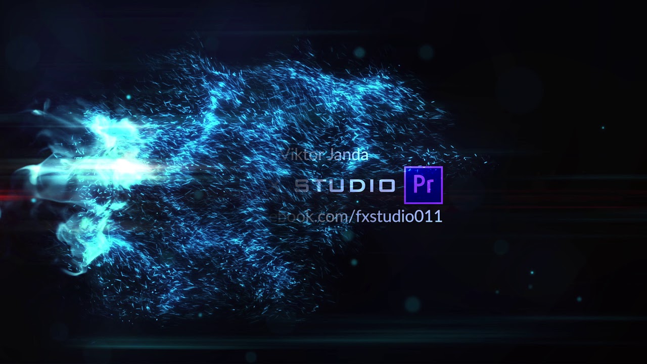 FX Studio - Animated running wolf logo