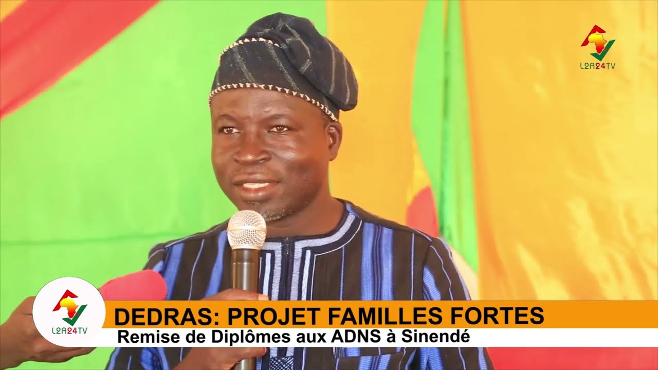 DEDRAS : REMISE DE DIPLÔMES AUX ADNS DE SINENDÉ